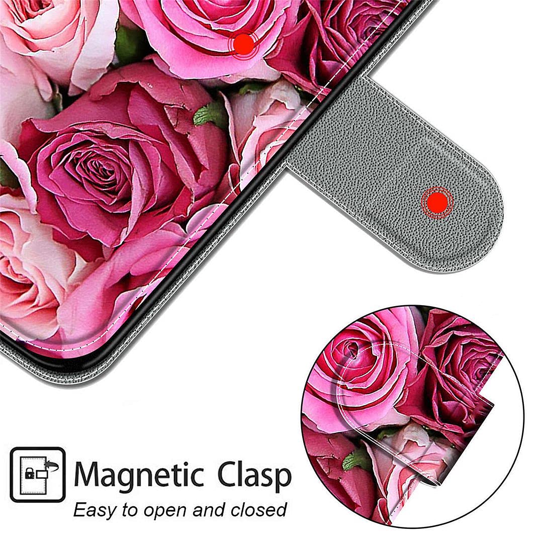 Custodia Con Portafoglio Per Xiaomi Redmi Note 10 Pro, Pelle PU Magnetica Con Slot Carte E Cinturino - 3