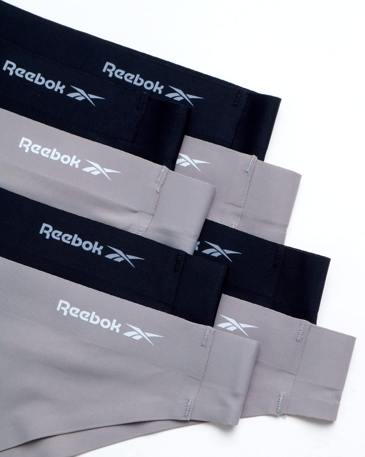 Reebok Womens Thong Underwear - 4 Pack or 8 Pack Breathable Stretch Performance Sexy Seamless Thong Panties for Women (S-XL) - Image 3