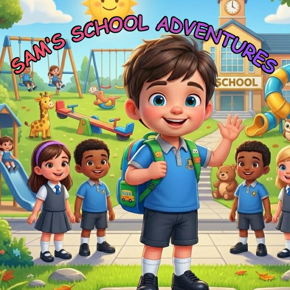 SAM'S SCHOOL ADVENTURES: A Story About Friends, Fun & Learning (SAM'S SUPER LEARNING SERIES)