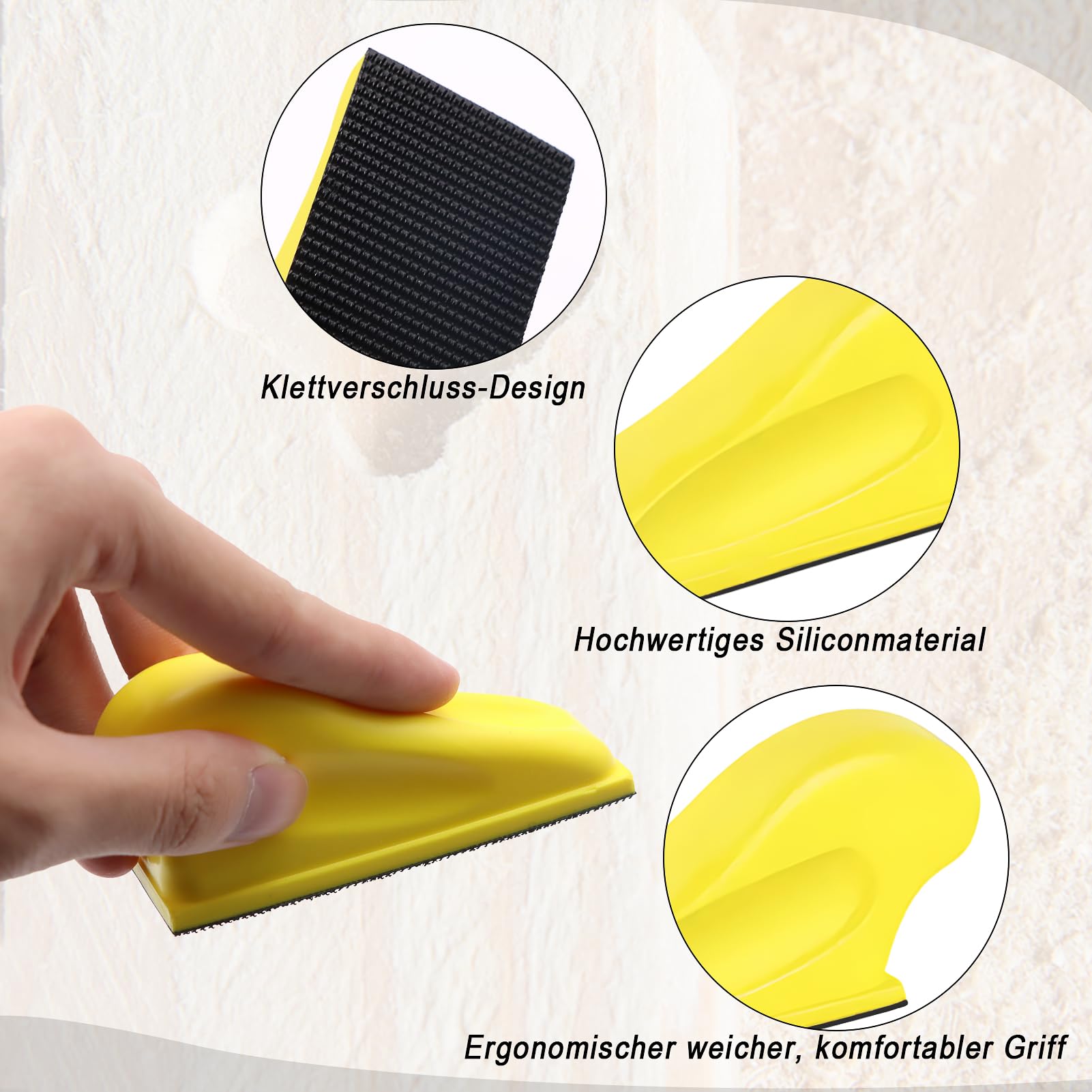 Schleifschwämme Set 24-teilig - 12 Körnungen Von 180 Bis 3000 Für Holz & Metall