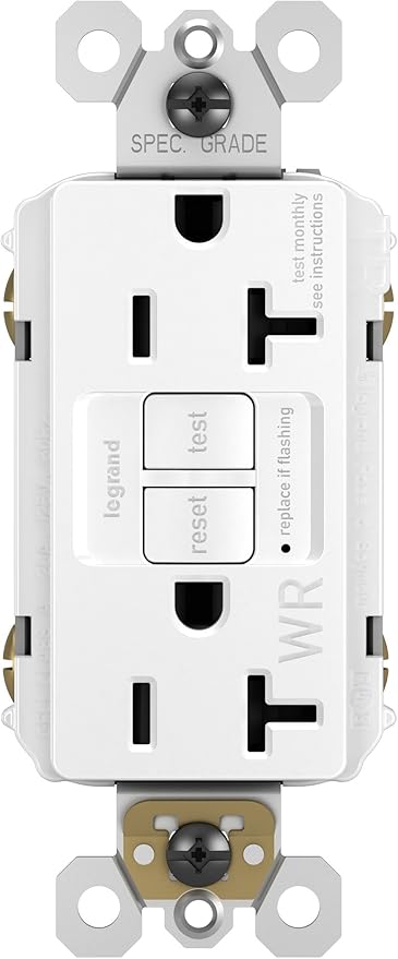 Pass & Seymour Legrand Radiant 15A Tamper-Resistant, Self-Test, Type-A
