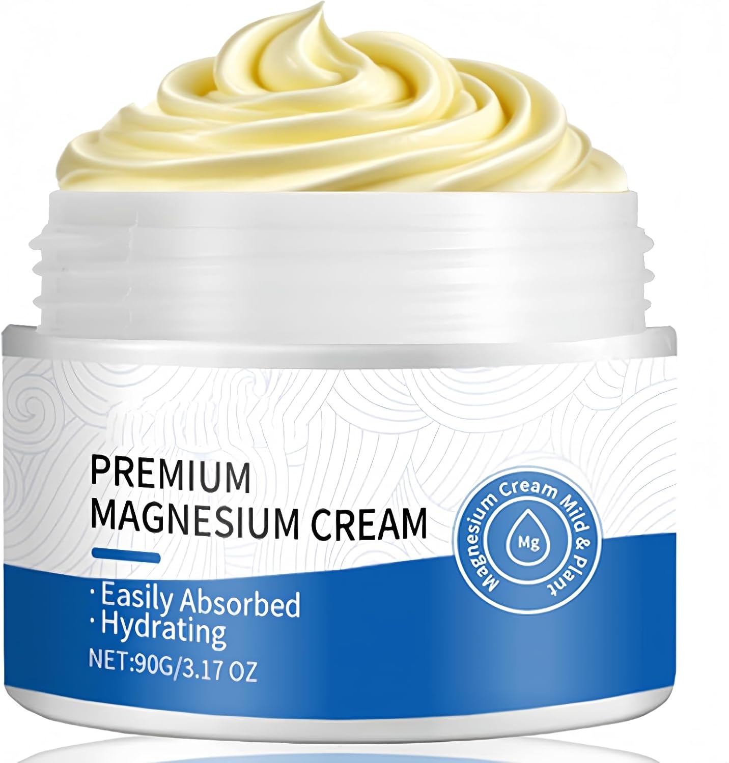 Magnesium Cream for Sleep & Leg, Better Sleep – Natural Magnesium Butter,Soothing & Relaxing Moisturizing Cream.Apply to Legs, Arms or Chest,Relaxation | Hydrating Cream