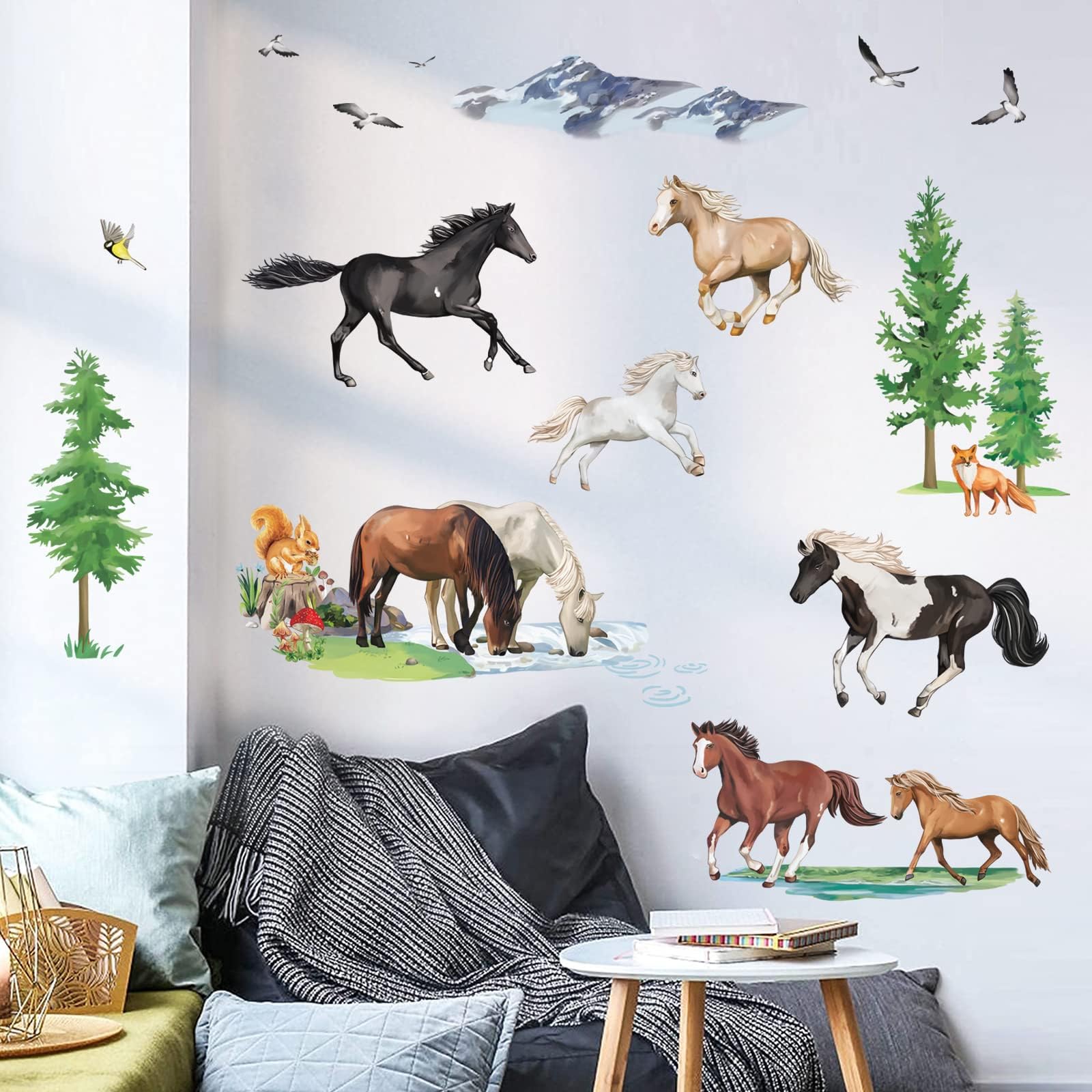 Horse Decal Pony Horse Wall Sticker Horse Rider Western