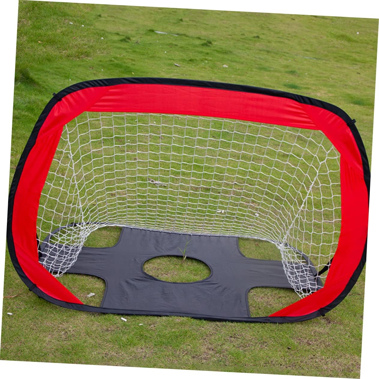Portable Boy Girl Soccer Goal Set Outdoor Football Net for Backyard Fun Durable Oxford for Indoor and Lightweight Design for