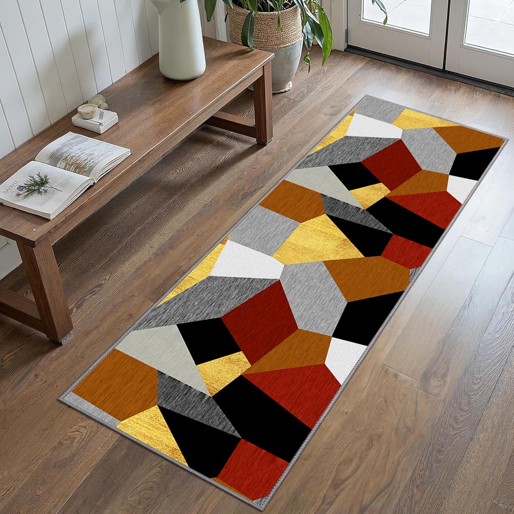 Passatoia Corridoio Antiscivolo Tappeto Cucina Personalizzate Tappetto Tappeto Salotto per Soggiorno Camera da Letto corridoio Entrata Bagno ，140 x 300 cm