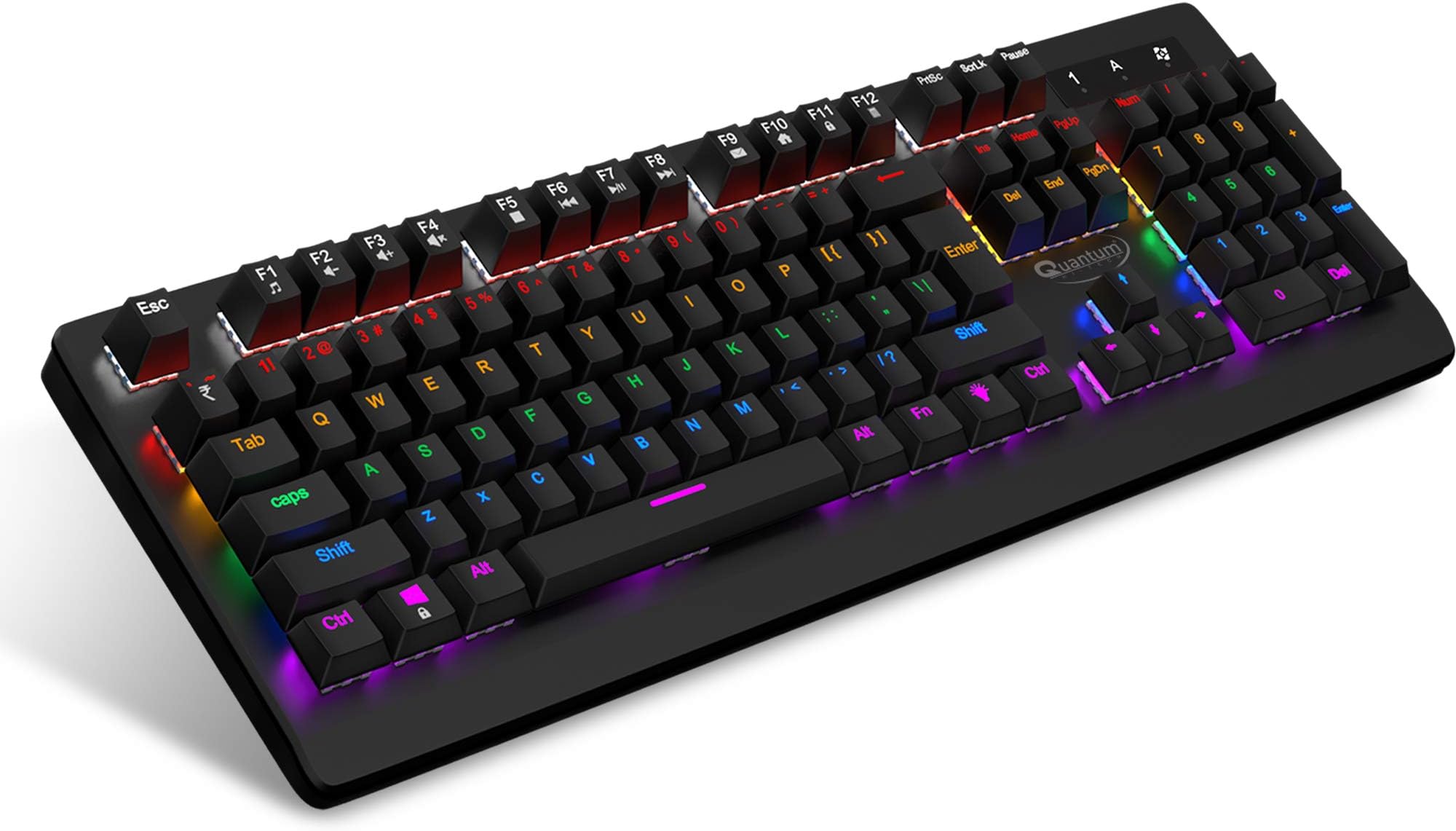 Amazon.in: Buy Quantum QHM9800 Rapid Strike Mechanical Gaming ...
