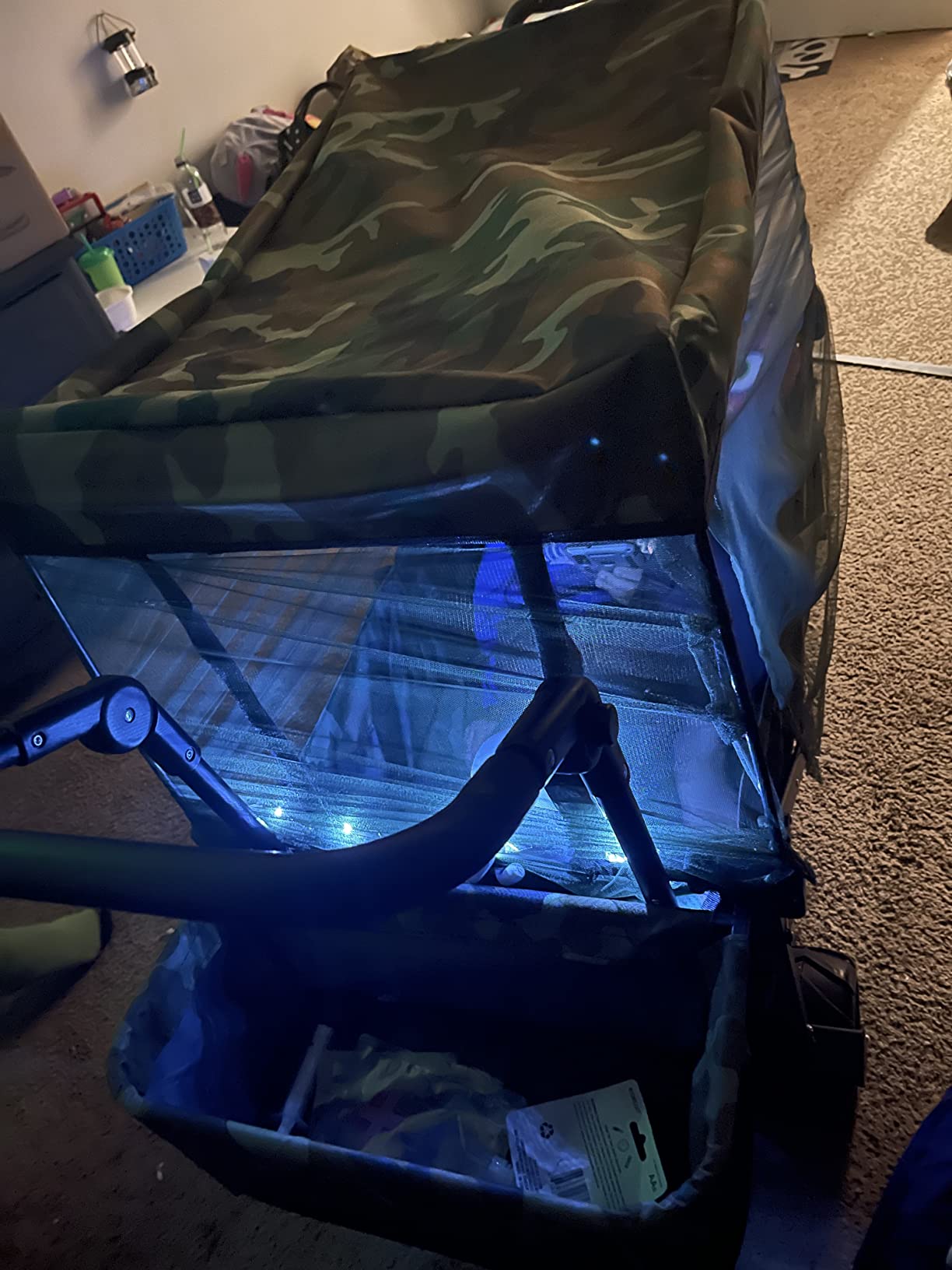 21/mo Finance Happbuy Extra Large Collapsible Garden Cart with