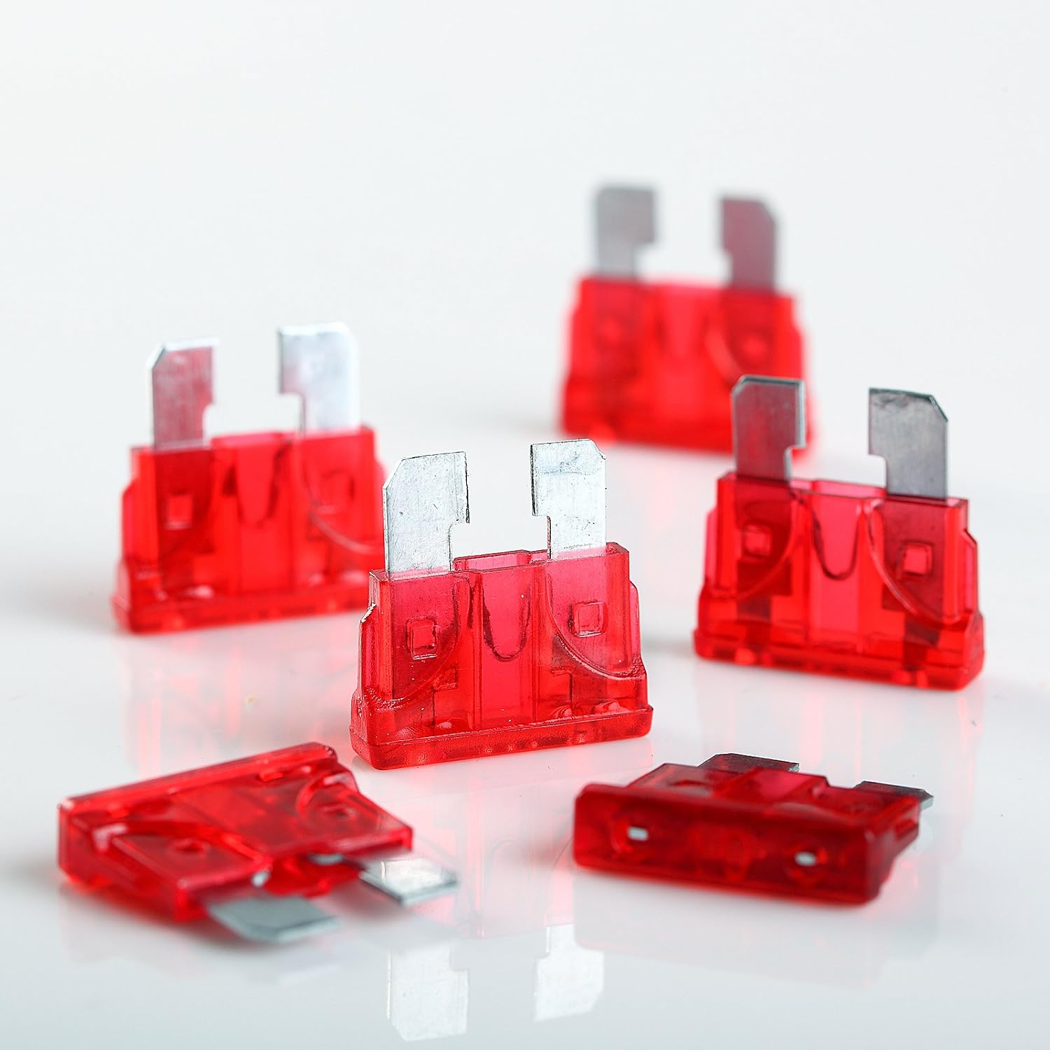 MAS 10pcs Automotive Replacement Fuses ATC Blade 1A AMP for Auto Car Boat Truck SUV (1A)