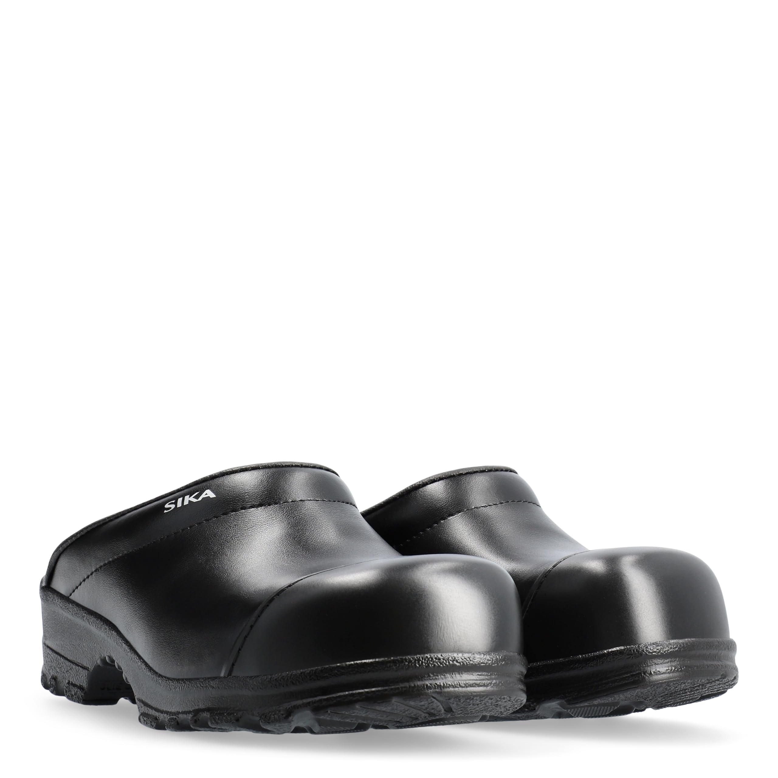 SIKA Unisex Flex LBS chodaki robocze, szerokie dopasowanie, z miękką wkładką z pianki i skóry, buty skórzane Permair, wzornictwo ProNose, amortyzujące wstrząsy chodaki bezpieczeństwa do przemysłu