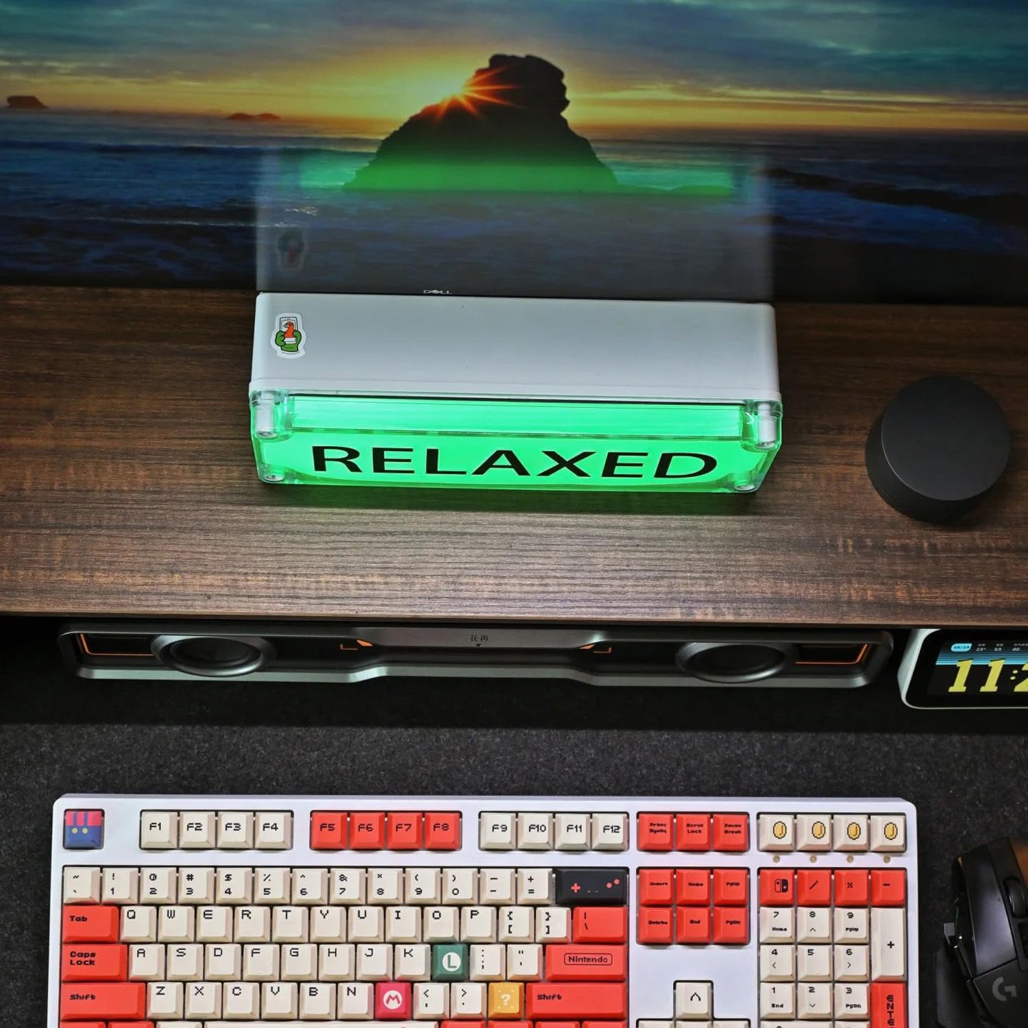 Elektrische Lichter, entspanntes LED-Schild, wiederaufladbarer Akku, LED-Licht, Smart-App-Musik-Synchronisation, Funktionen USB & Typ C, moderne RGB-Wandpaneele für Wohn- und Gaming-Dekoration