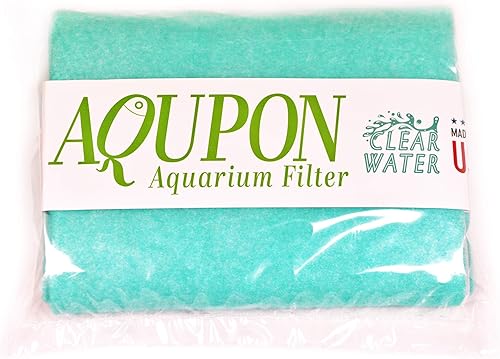 Almohadilla de filtro de pulido de acuario de 100 micrones, almohadillas de medios definitivas, cortadas para adaptarse a 24 x 36 pulgadas, para