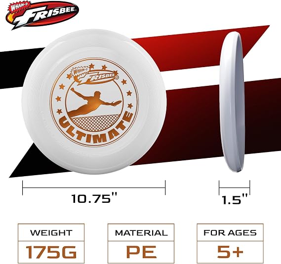 Frisbee Go Flying Disc, 9 Inch Lightweight Sports Disc for Beginners Outdoor Beach Backyard Lawn Park Camping Family Activity Game - 70g