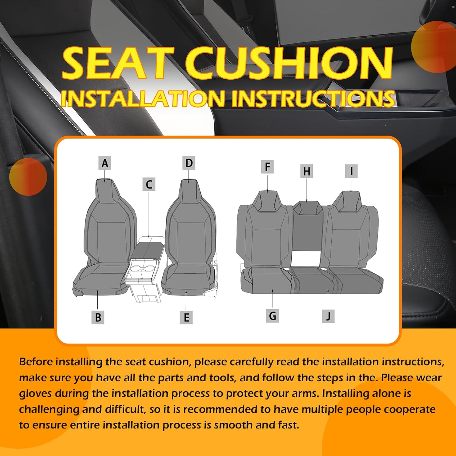 Seat Covers Compatible with Tesla Cybertruck 2024,PU Leather Seat Protector Replacement for Tesla Cybertruck Accessories (White)