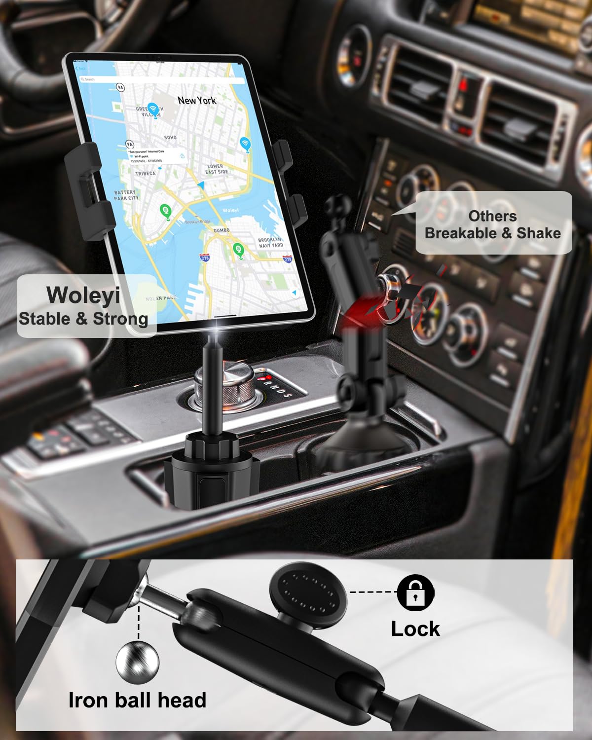 Phone Holder Car Tablet Holder For Car Cupholder Cup Holder Car