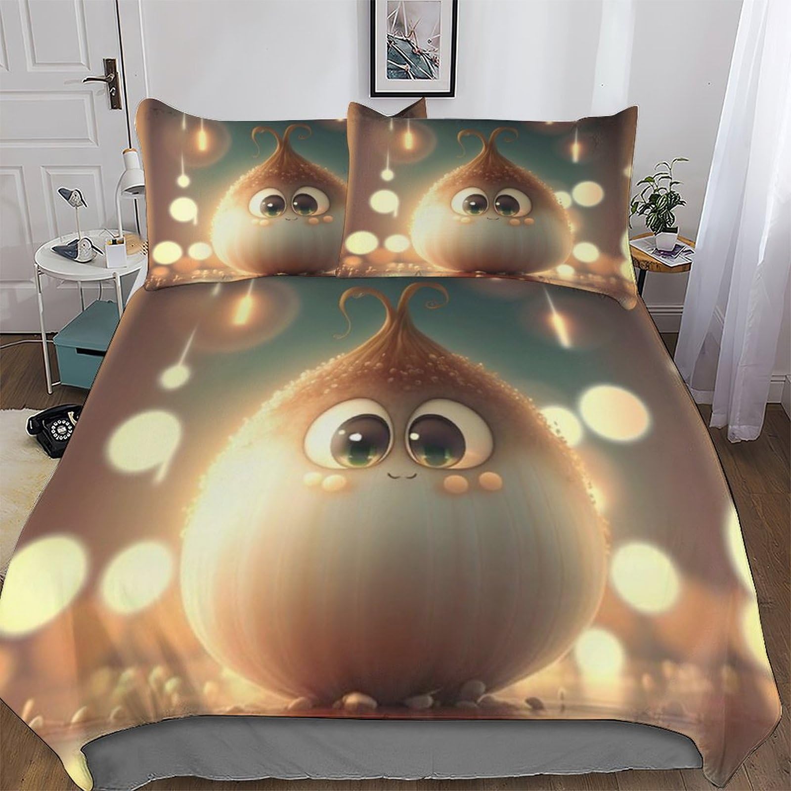Housse de couette 3D king 220x240cm pour la chambre d'enfant moderne