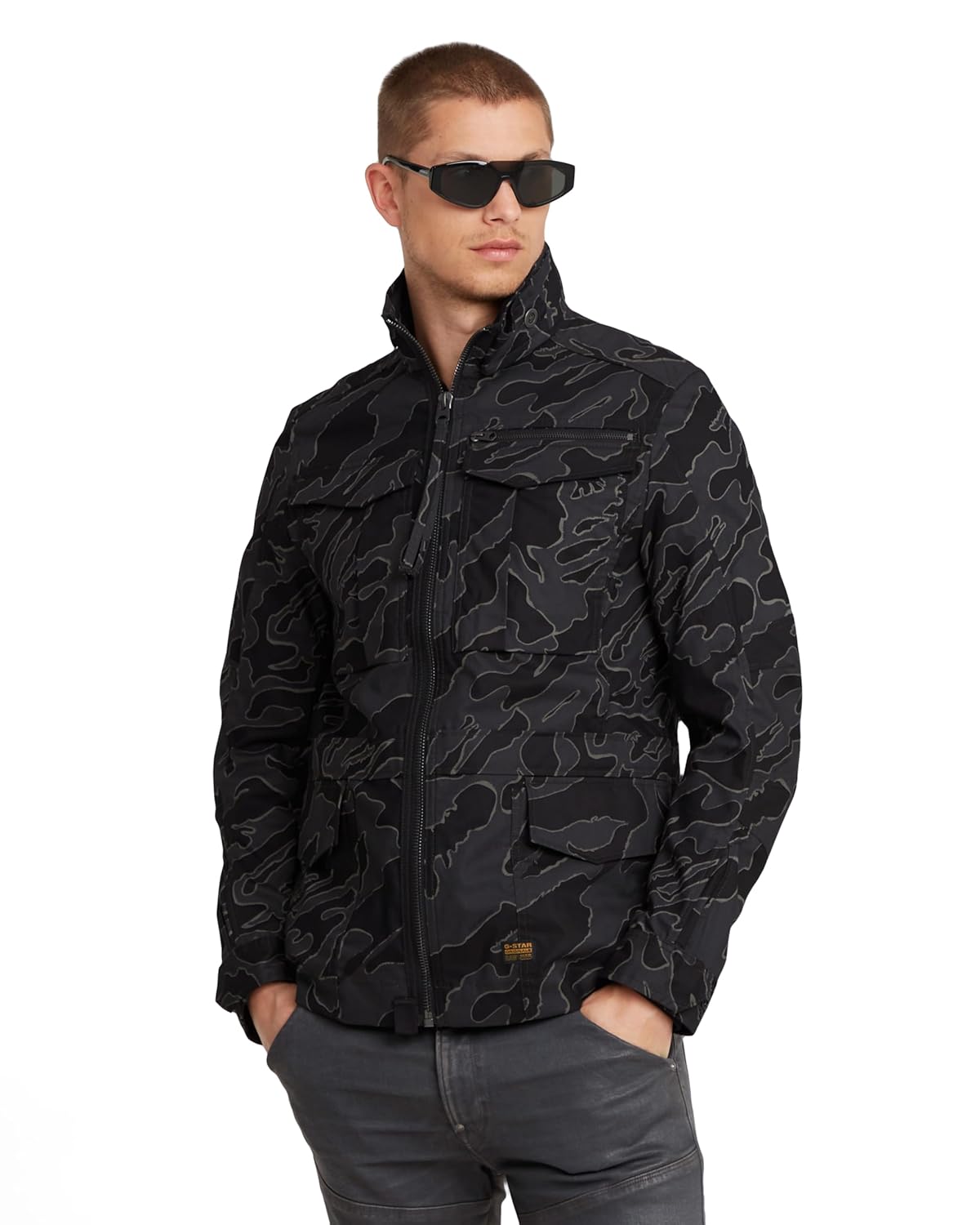G-STAR Mens Rovic Slim Field Jacket