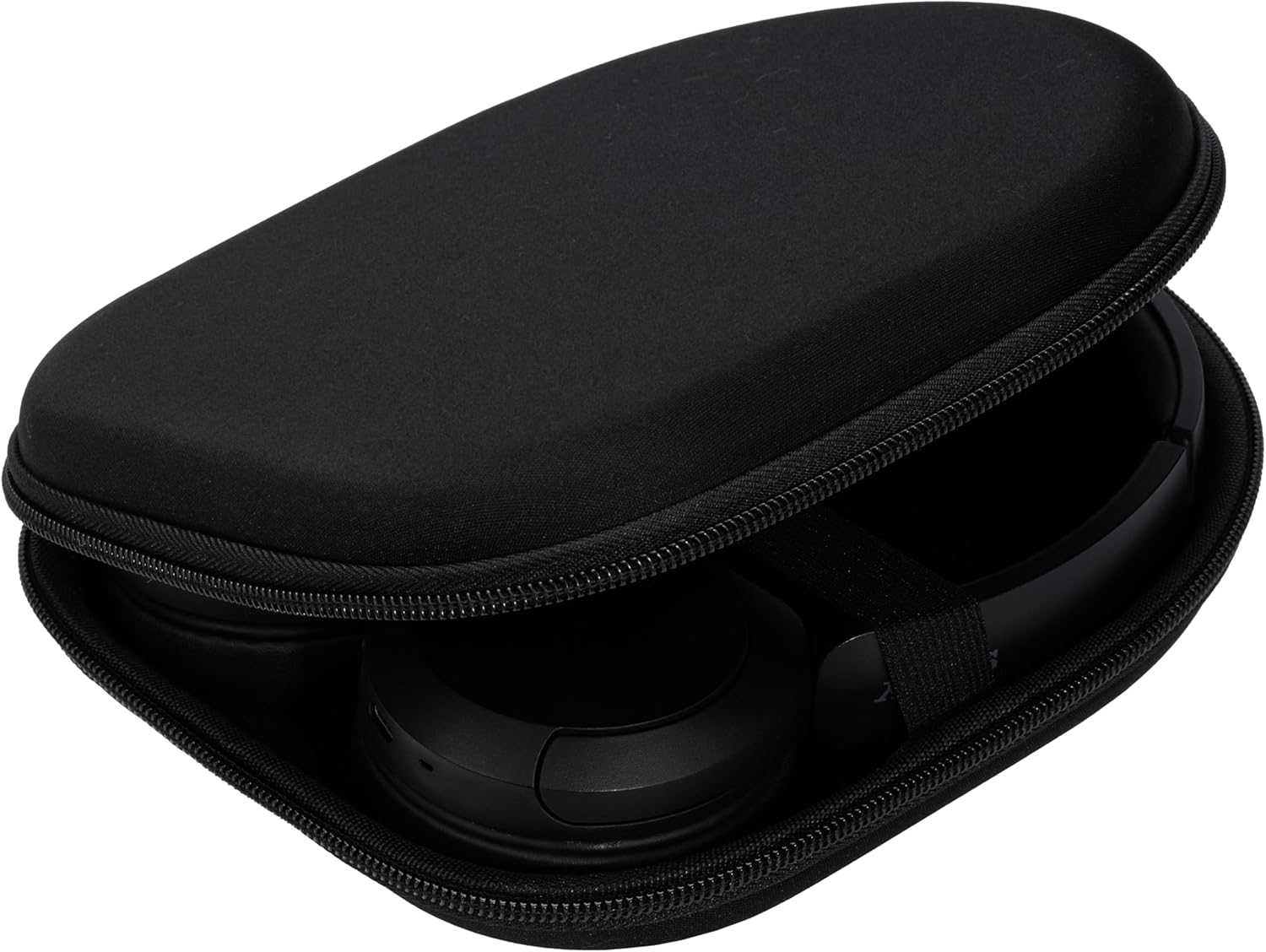 Ginsco Case Compatible with JBL Tune 510BT/520BT/500BT with Sony WH-CH520/510, Ultra-Slim Hard Shell Headphone Case for On Ear Headphones (Satin Black)