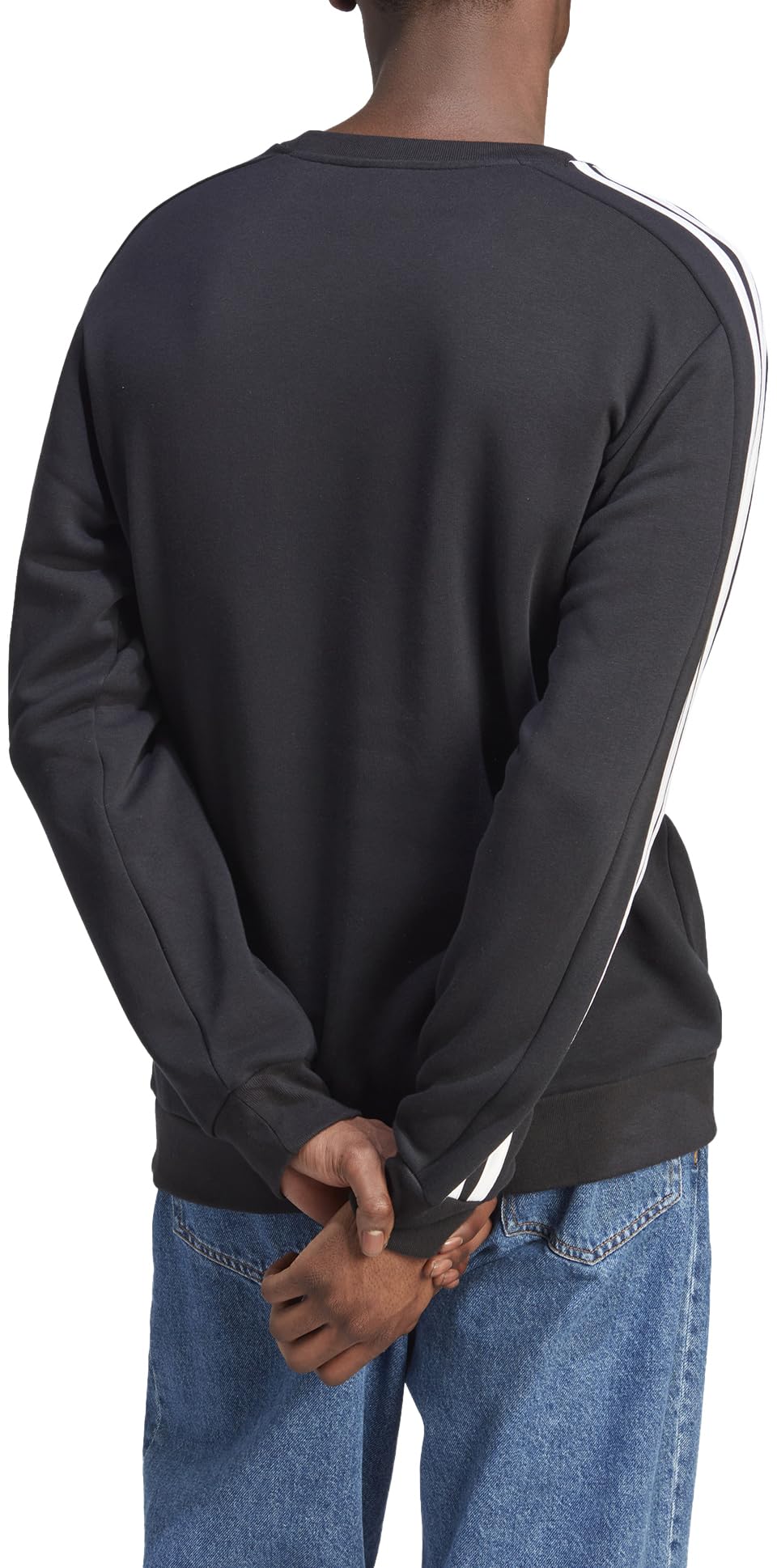 Adidas Herren Essentials French Terry 3-Stripes Sweatshirt (1er Pack)