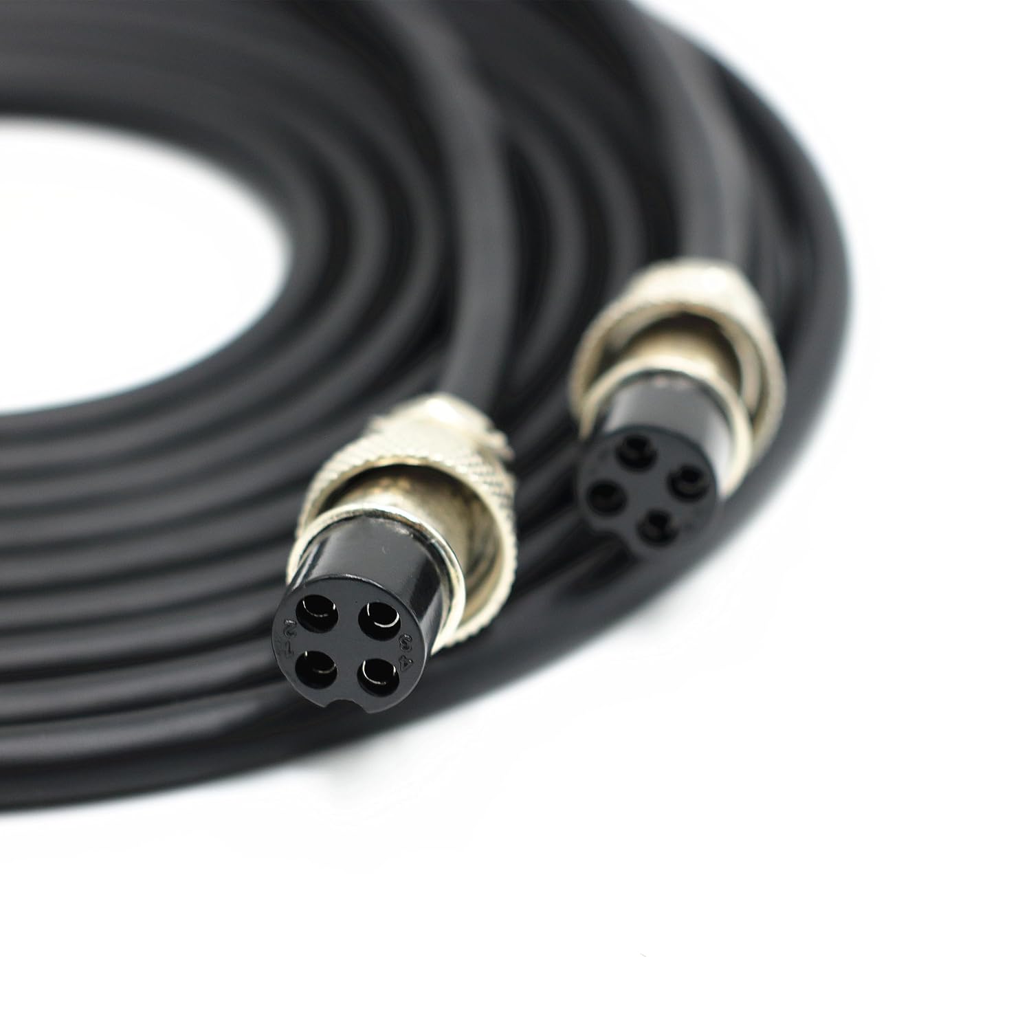 4-Core Primary-Secondary Speaker Link Cable for Klipsch The Fives/Sevens/Nines & HiVi-Swans D200/D300 | Master-Slave Audio Extension Wire | Shielded Lossless Hi-Fi Cable (2m/3m/5m/8m/10m) (16.4ft)