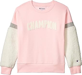 champion fuzzy sweatshirt