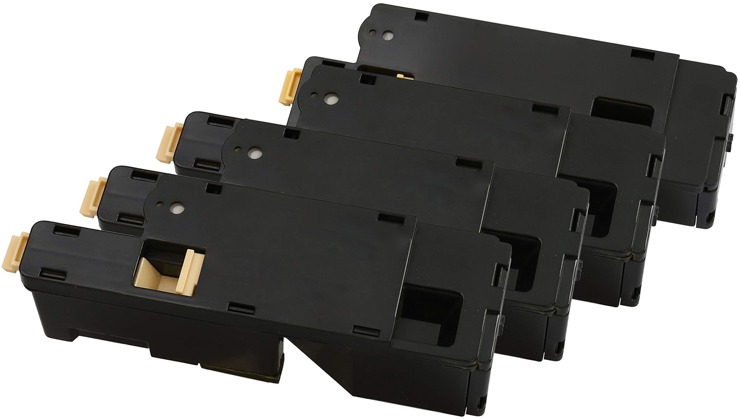12 Cartucce Toner Per Stampante Dell E525W - Nero, Ciano, Magenta, Giallo (Alta Capacità)