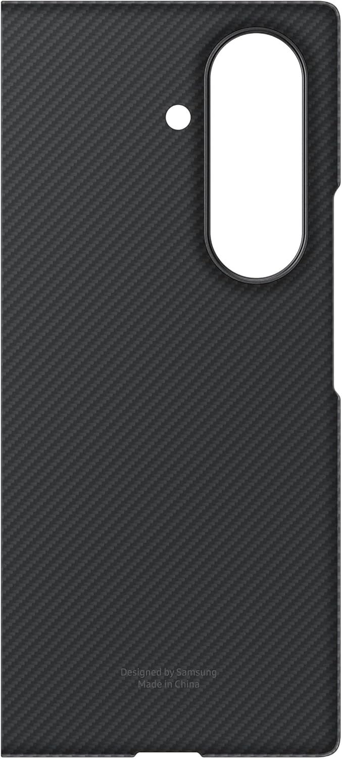 Samsung Galaxy Z Fold7 Official Carbon Shield Phone Case, Sleek, Tough, Durable, Ultraslim, Screen Protector, US Version, Black