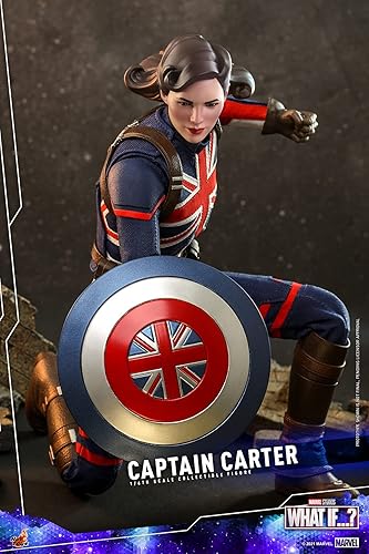 Miniatura 2 de Hot Toys 1:6 Capitán Carter - ¿Qué pasa si...?, Azul