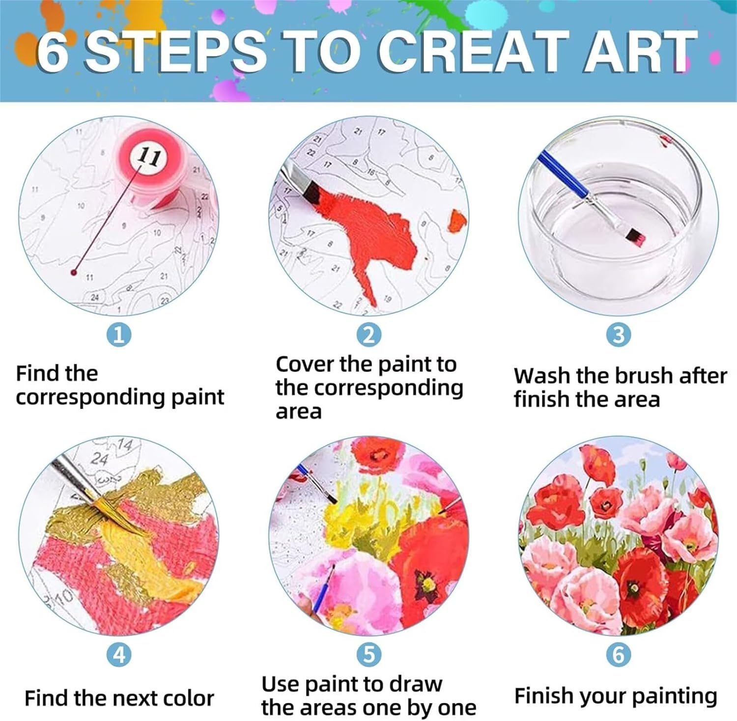 Amazon.co.jp: ペイントバイナンバー 市 Paint by Numbers 大人用 初心者向け 数字油絵 アクリルペイント 夜景  ペイントバイナンバー, 数字塗り絵 ホーム オフィス装飾 40x60 cm D-A : おもちゃ 抽象的な 数字油絵 15.7x19.6インチ paint by numbers 絵画 インテリア 数字で描く大人向けペイント 大理石