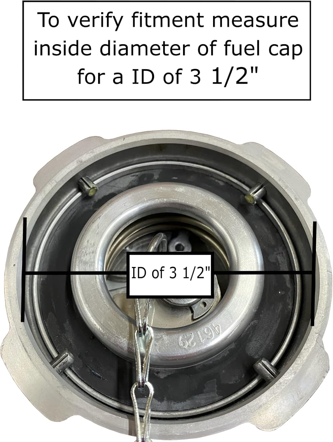 Two Keyed Alike American Made Premium Freightliner Cascadia 1/4 Quarter Turn Locking Diesel Fuel Gas Caps (FTAC93)