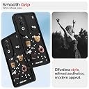 Pikkme Back Cover for OnePlus Nord CE 4 5G | Cute Fun Cartoon 3D Bear Silicone Full Body Protection Bumper Case (Black) gallery image