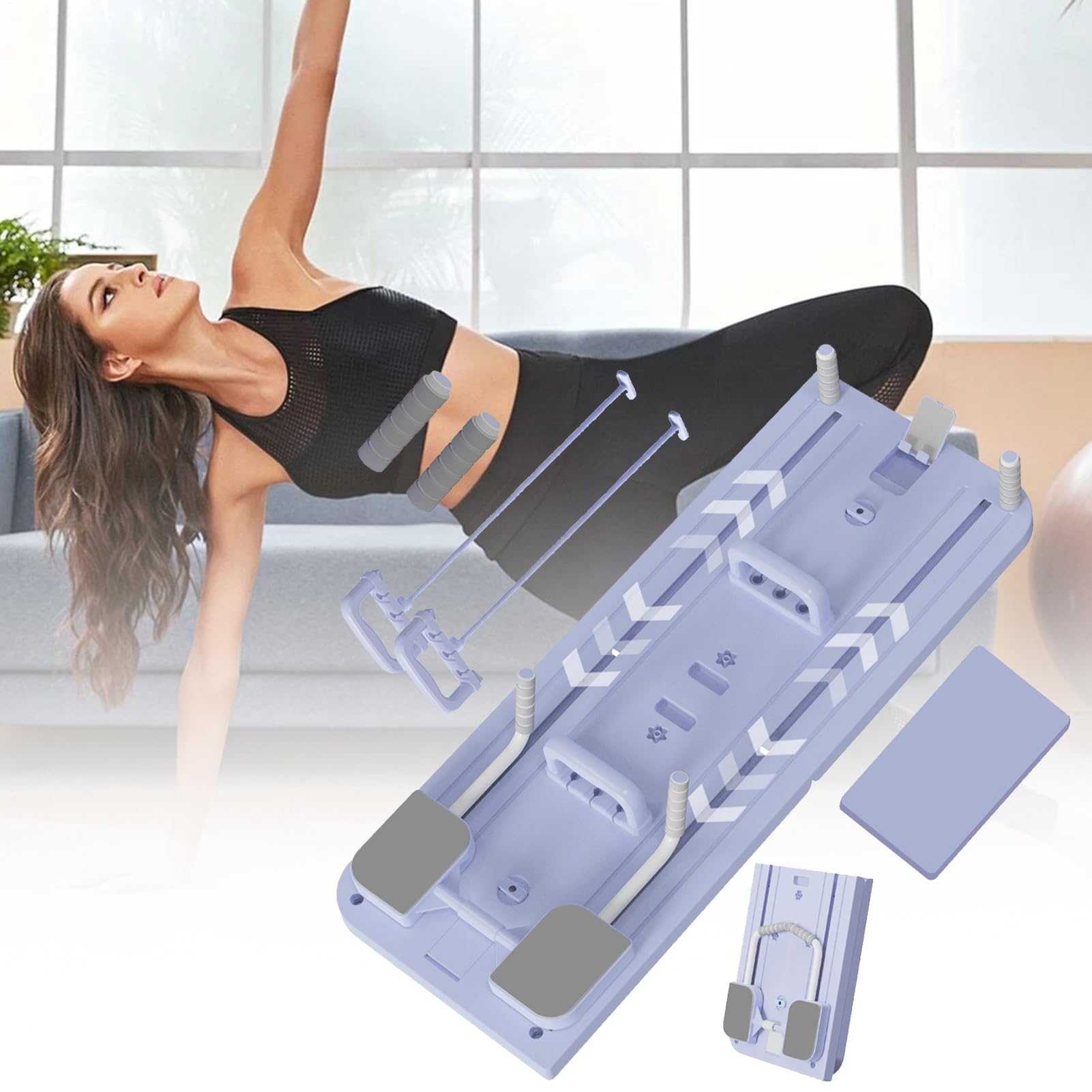 Pilates deska deskowa, pilates dla kobiet, wielofunkcyjna deska do