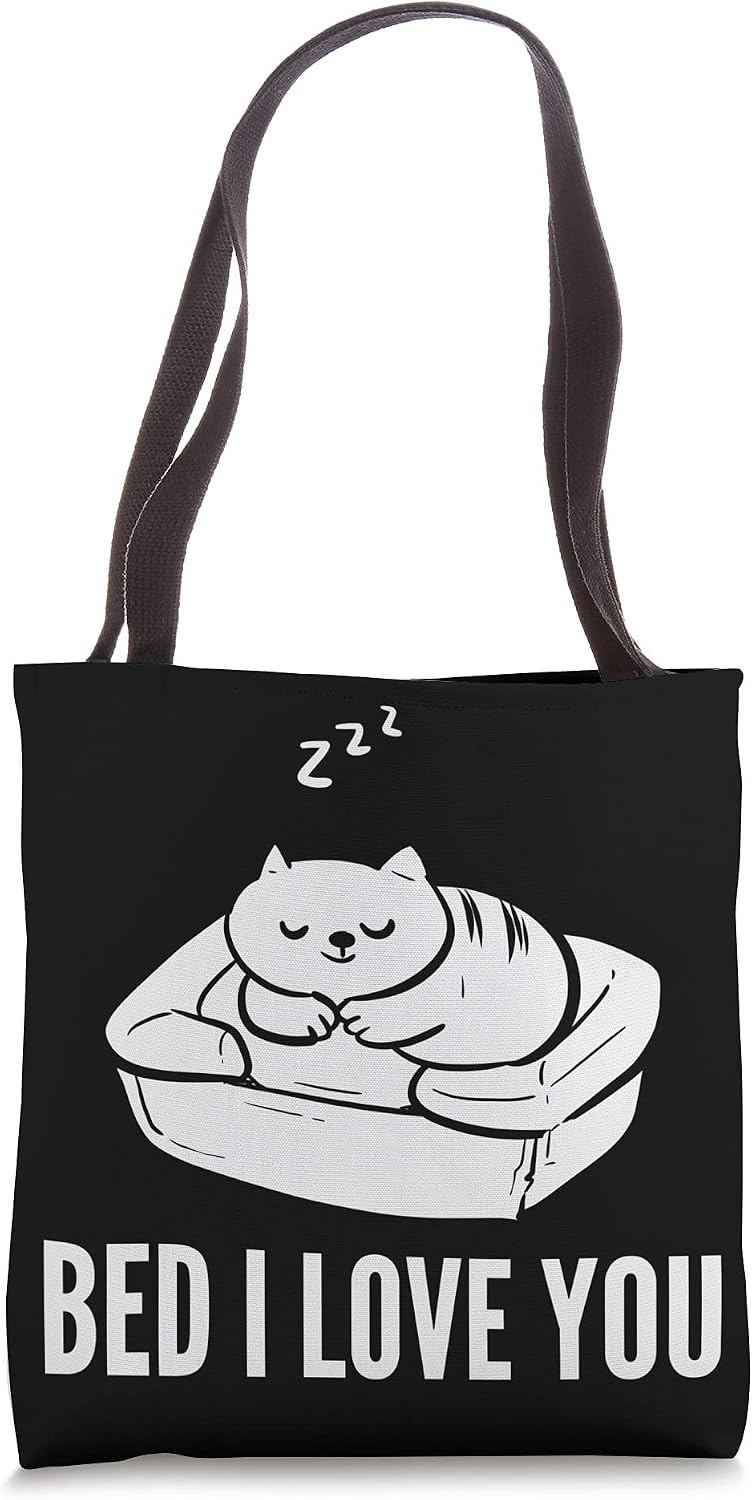 Bed I love you Night Person Tote Bag