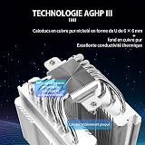 Thermalright Peerless Assassin 120 SE ARGB CPU Air Cooler, 6 Heatpipes CPU Cooler, Dual 120mm TL-C12C-S PWM Fan, Aluminium Heatsink Cover, AGHP, for AMD AM4 AM5/Intel 1700/1150/1151/1200 - 4