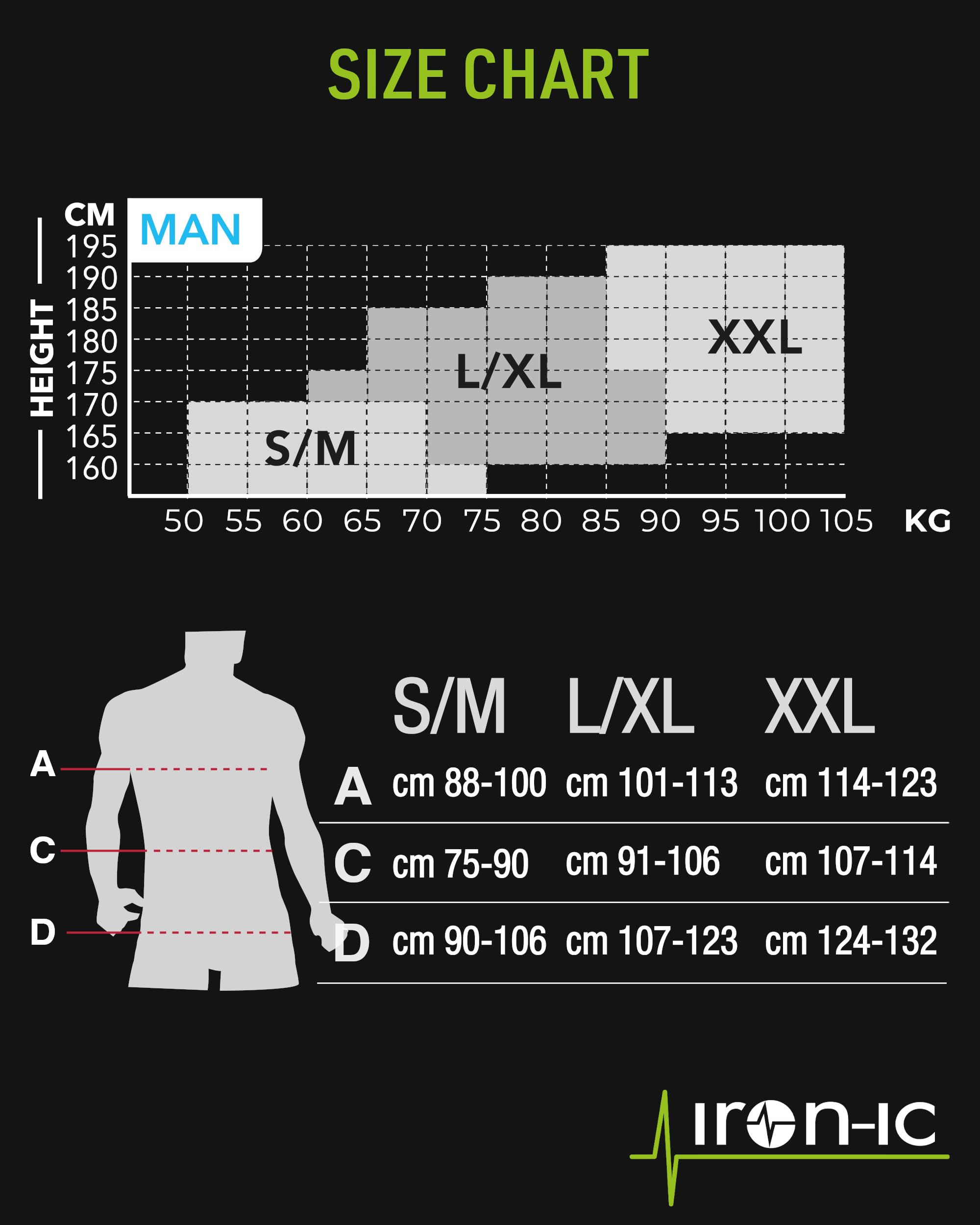 Iron-Ic - T-Shirt Uomo Maniche Lunghe I-Protect Seamless Cut Resistant per Sport Outdoor in Climi Freddi con Fitting Slim Compression - Art. 201983