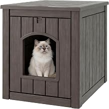 Indoor & Outdoor Cat House Waterproof Weatherproof Indoor & Outdoor Multifunctional Hidden Cat House Living Room Furniture