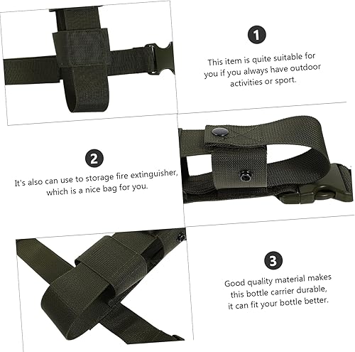 Miniatura 4 de CALLARON Bolsa de pierna para motocicleta, bolsa de pierna deportiva, riñonera para cinturón, funda para motocicleta, 1 ud