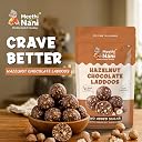 Meethi Nani Hazelnut Chocolate Laddoo, 100% Natural, No Added Refined Sugar, Mood Booster, Small Batch, No Preservatives [11pcs 130gram] gallery image