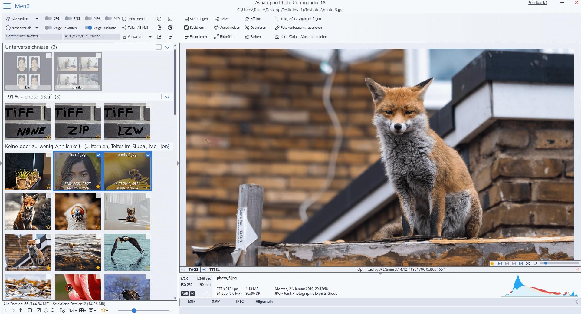 Photo Commander 18 - Bildbearbeitungsprogramm, Das Multitalent zum Betrachten, Bearbeiten und Organisieren Deiner Fotos, umfangreiche Funktionen, einfach zu bedienen im Fotobearbeitungsprogramm