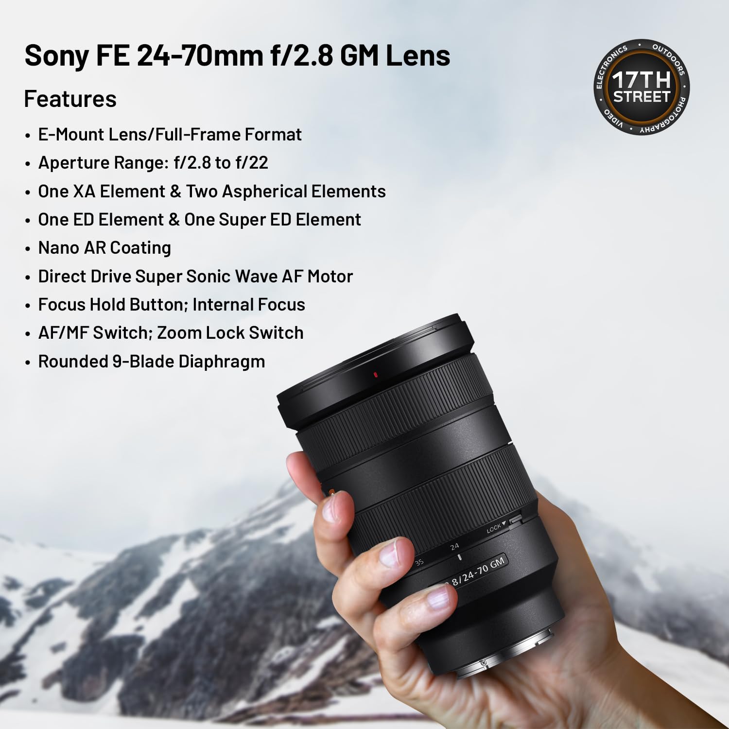 Amazon.co.jp: Sony FE 24-70mm f/2.8 GMasterレンズ Eマウント用