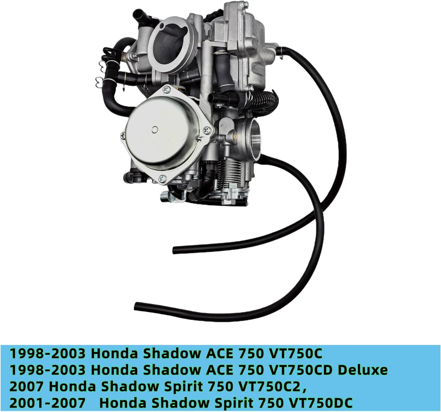 VT750 Carburetor Carb Fit for Honda Shadow ACE Shadow Spirit 750 VT750C 1998-2003 Replaces 16100-MBA-980