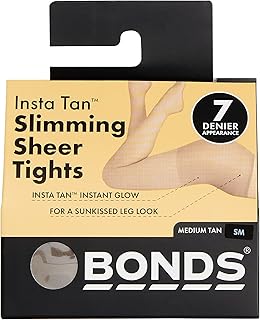 Bonds Women's 7 Denier Instatan Sheer Tights Hosiery