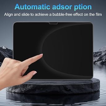 2-Pack, Screen Protector for iPad Air 11 inch M4/ M3/ M2 (Release 2026/2025/ 2024) Bubble Free Tempered Glass Film | iPad Air 11 inch 2026/ 2025/ 2024 Tempered Glass Film Easy Installation Bubble Free 9H Hardness