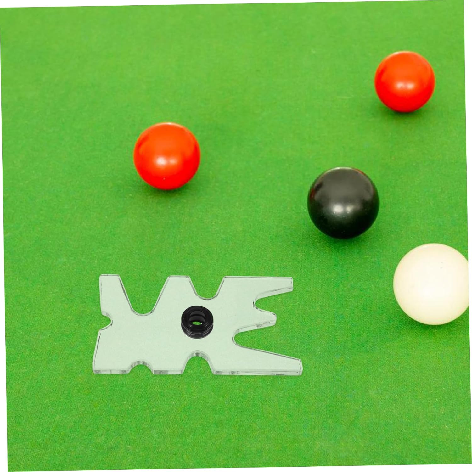LIOOBO Acrylic Cue Bridge Snooker Billiards Rack Pool Table Stick Holder Pool Cue Sights