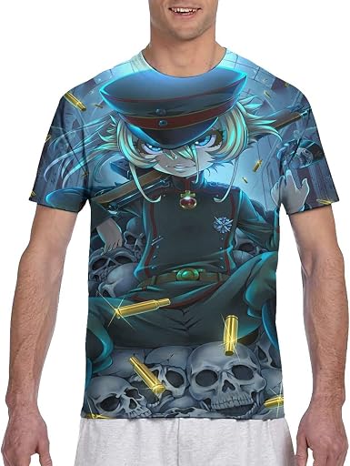 Amazon.com: GuyDHale Anime Saga of Tanya The Evil - Camiseta de manga corta  para hombre con estampado 3D : Ropa, Zapatos y Joyería