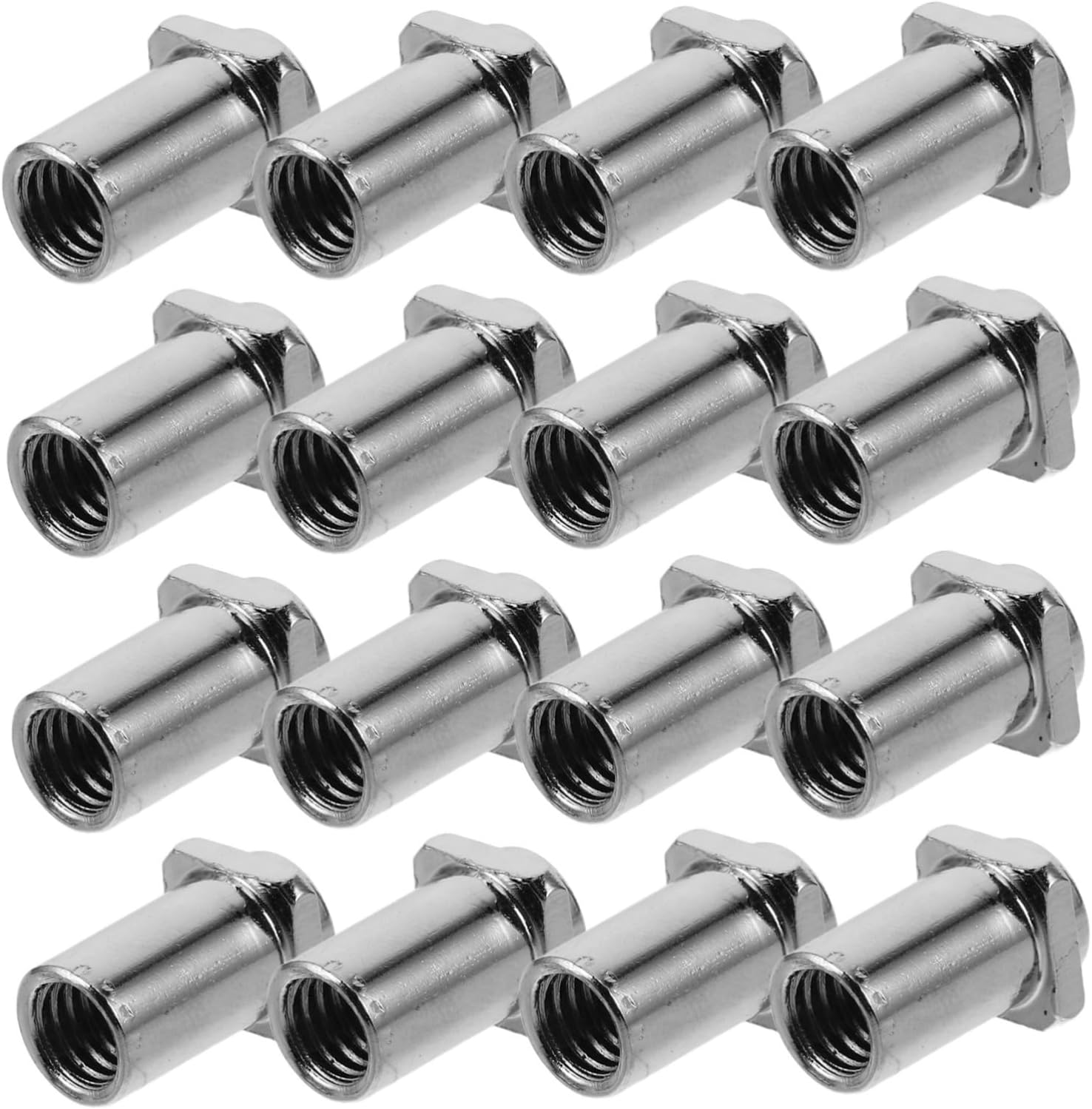 20Pcs Drum Lug Swivel Nuts Replacement Parts for Drum Set Easy Installation Stylish Design Secure Support for Drummers Compatible with Cymbal Stand Hardware