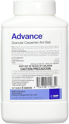 Miniatura 2 de BASF Advance Carpenter Ant Bait (8 onzas, blanco) y Bayer Max Force Fleet Ant Gel (amarillo claro)
