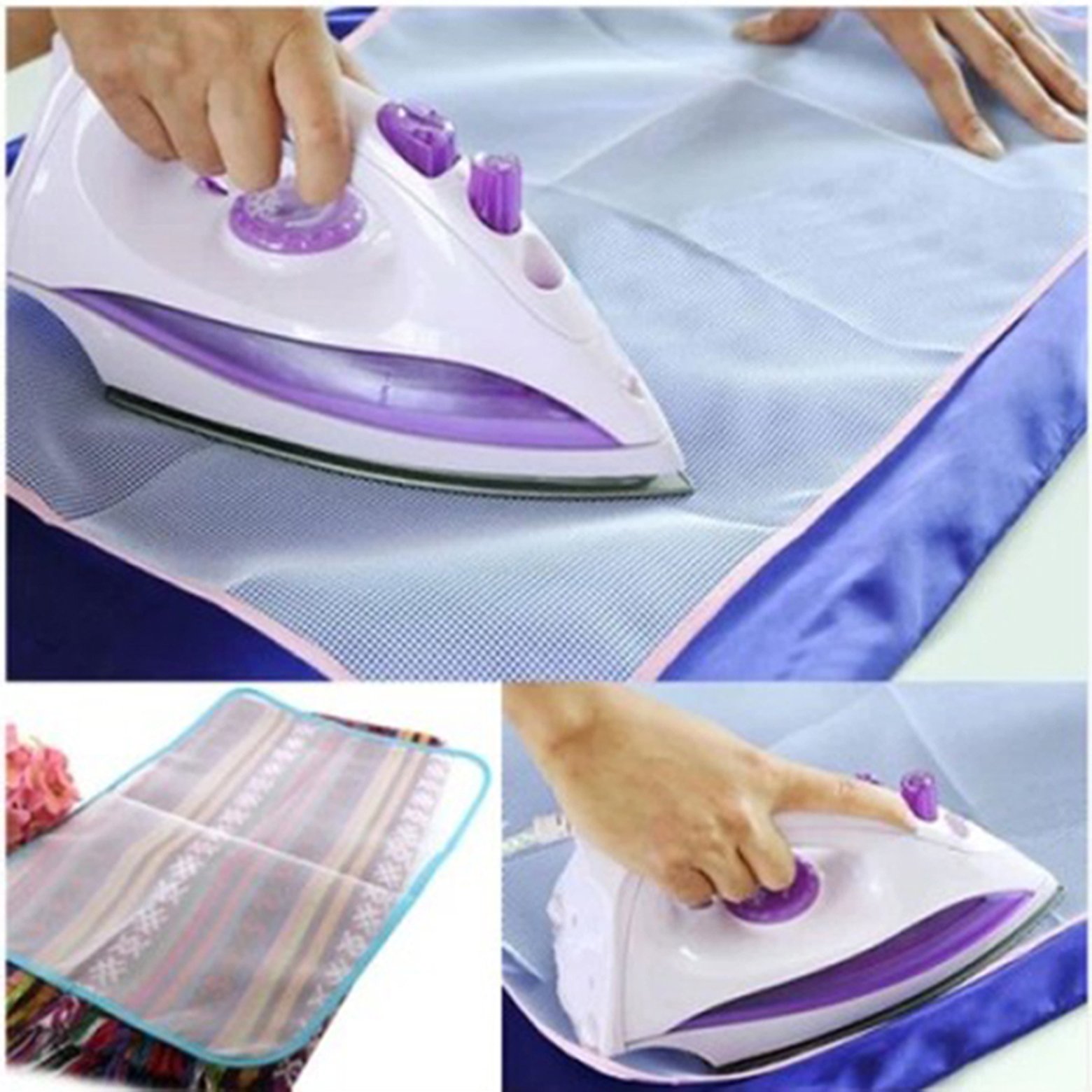 1pcs Protective Press Mesh Ironing Cloth Guard Protect Iron Delicate Clothes