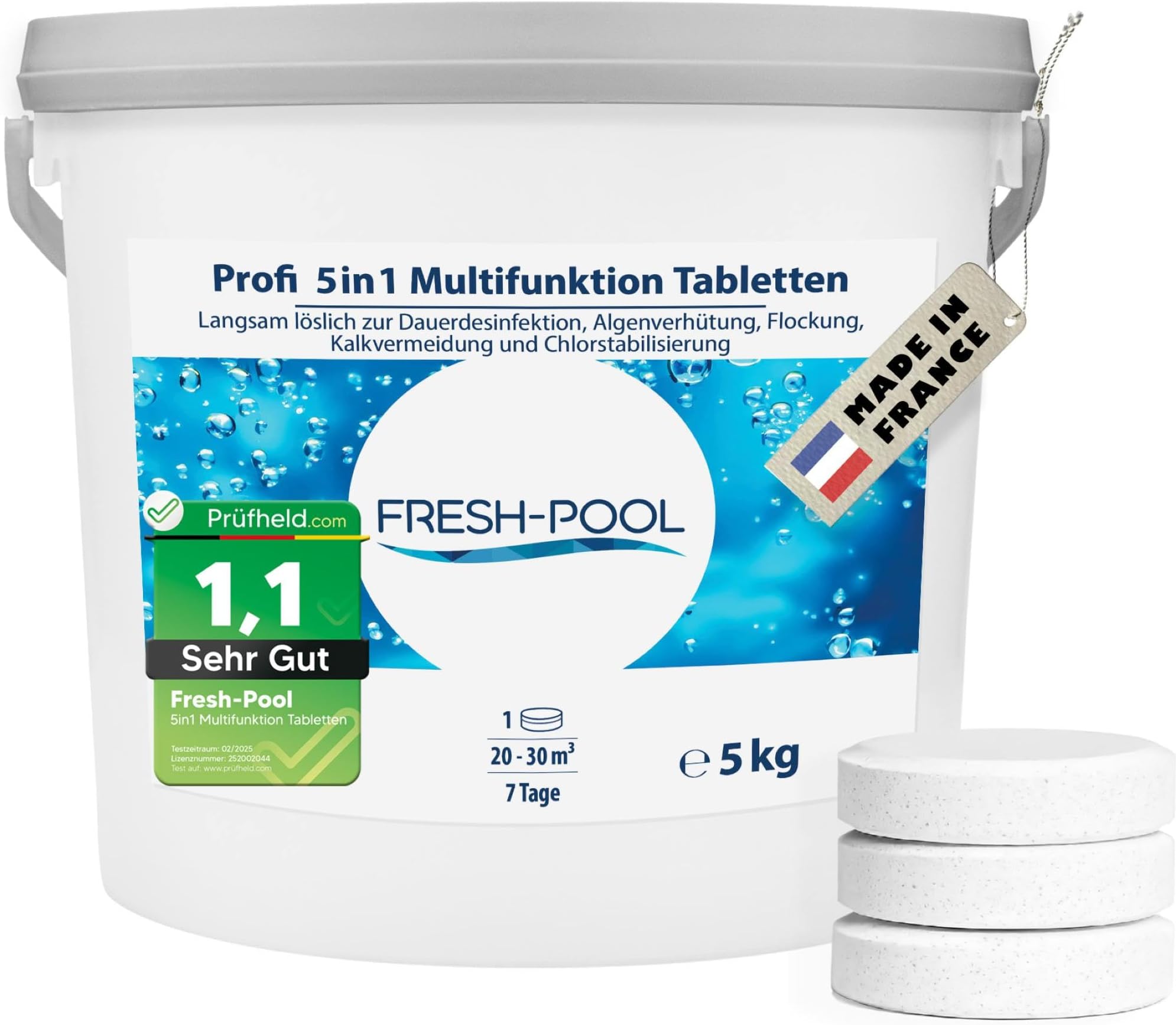 5 In 1 Pool Tabs 200g