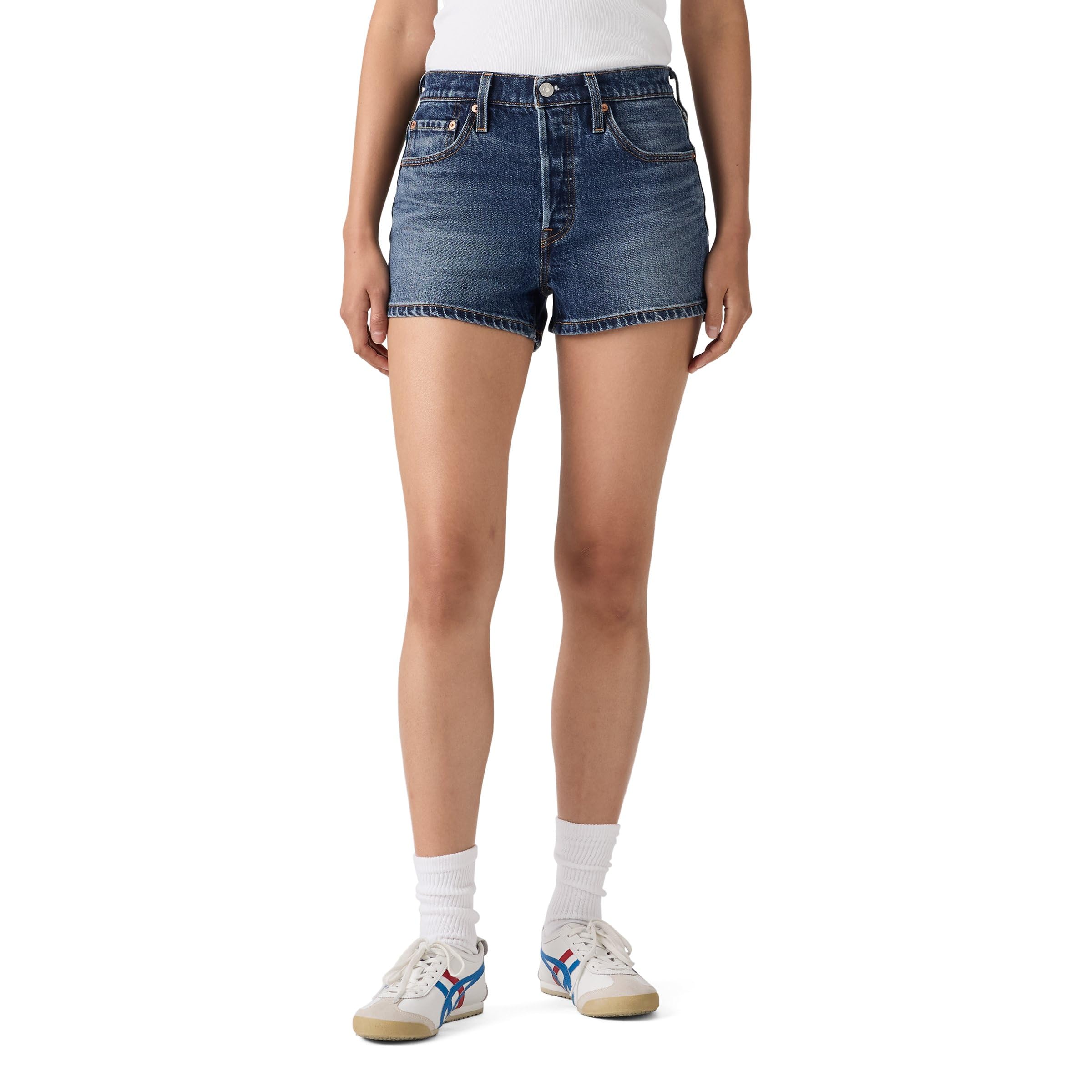 Levi's Damen 501 Original Shorts, Bottom Place, 33W