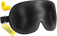 Jersey Slumber 100% Mulberry Silk Sleep Mask - Adjustable Strap, Light-Blocking Eye Mask for Deep Sleep in Any Position
